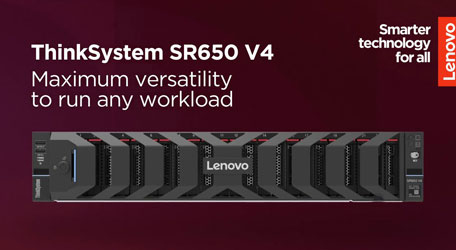 联想推出搭载英特尔处理器的全新 ThinkSystem V4 服务器